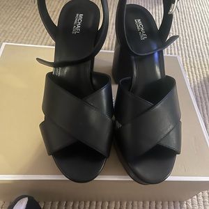 Michael Kors Odette Leather Platform